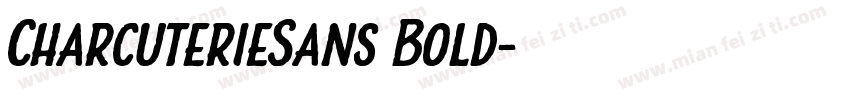 CharcuterieSans Bold字体转换